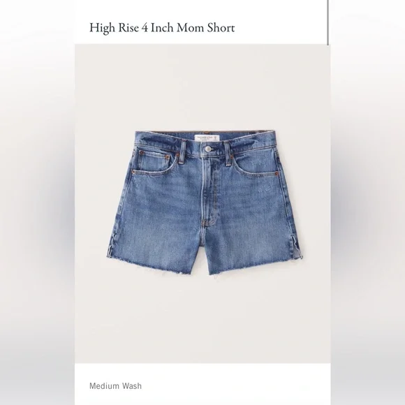 High Rise Inch Mom Short